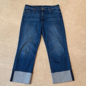Mother Jeans - Checkerboard Duster Flood Cuff
Size 32